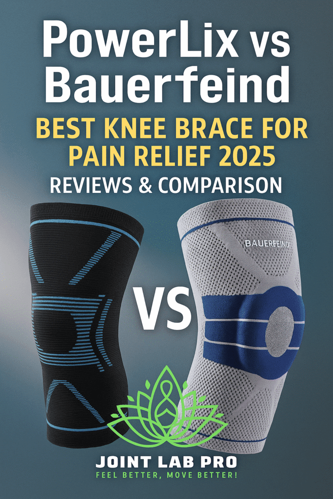 PowerLix vs Bauerfeind Knee Brace Review
