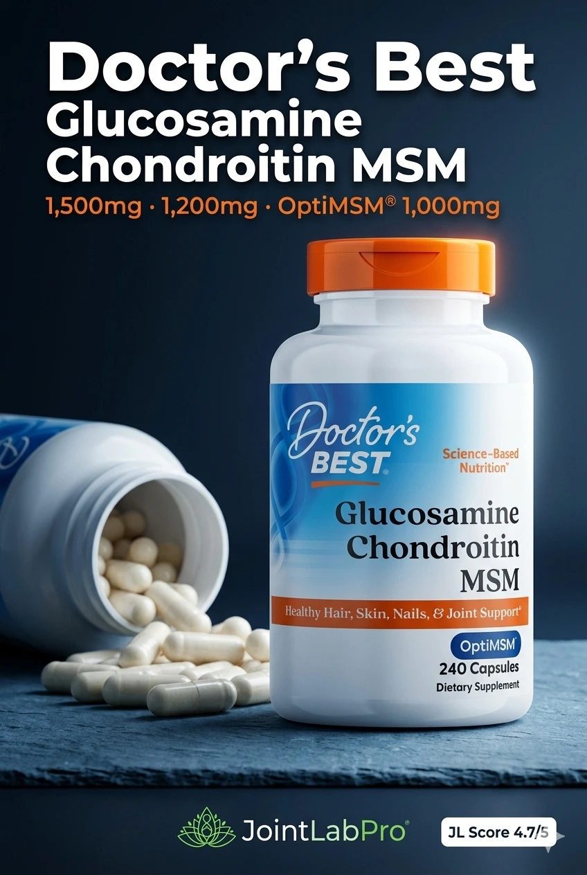 Doctor’s Best Glucosamine Review (2026) — OptiMSM Formula, 18,694 Reviews