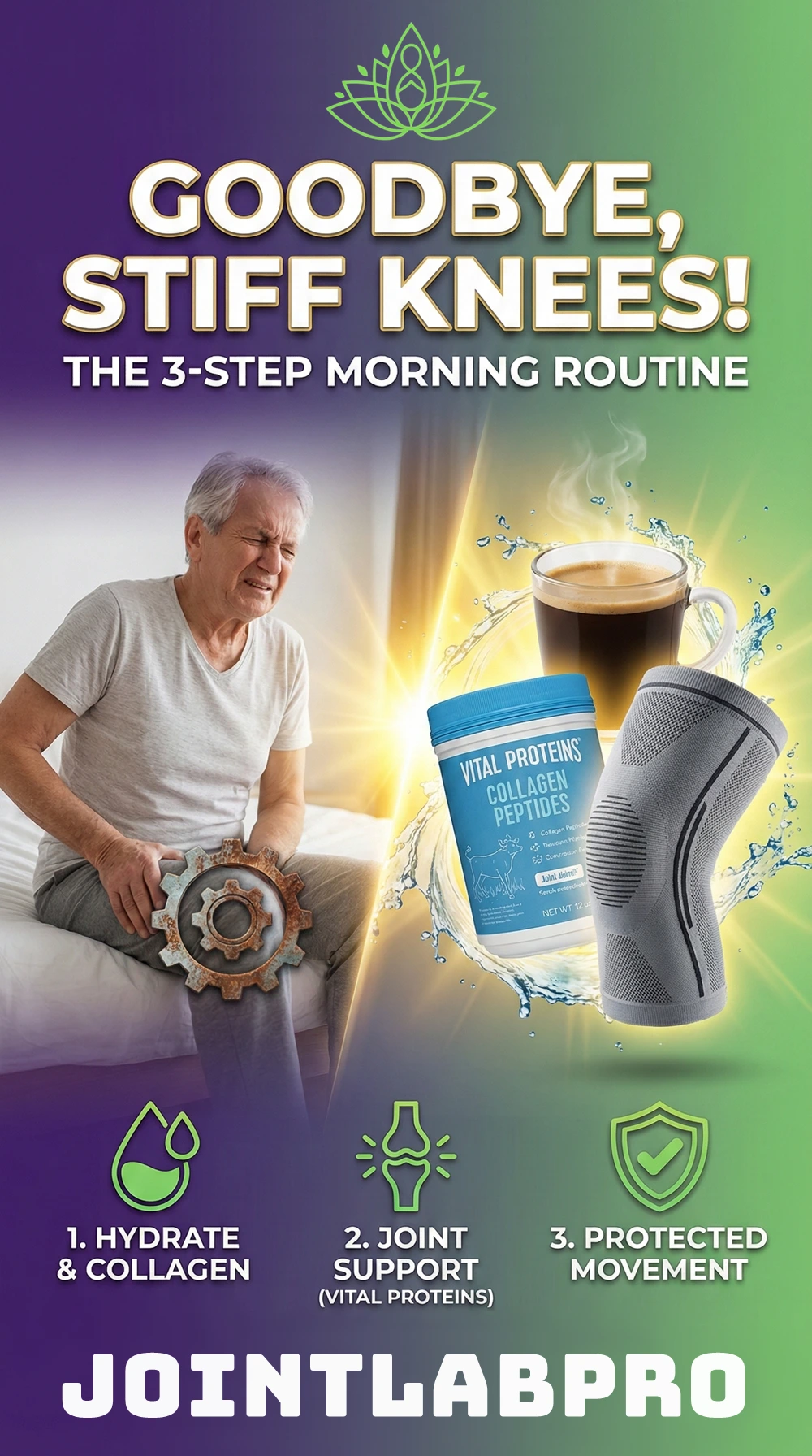 Morning Knee Stiffness: Why It Happens & the 3-Step Routine to Fix It in 2026