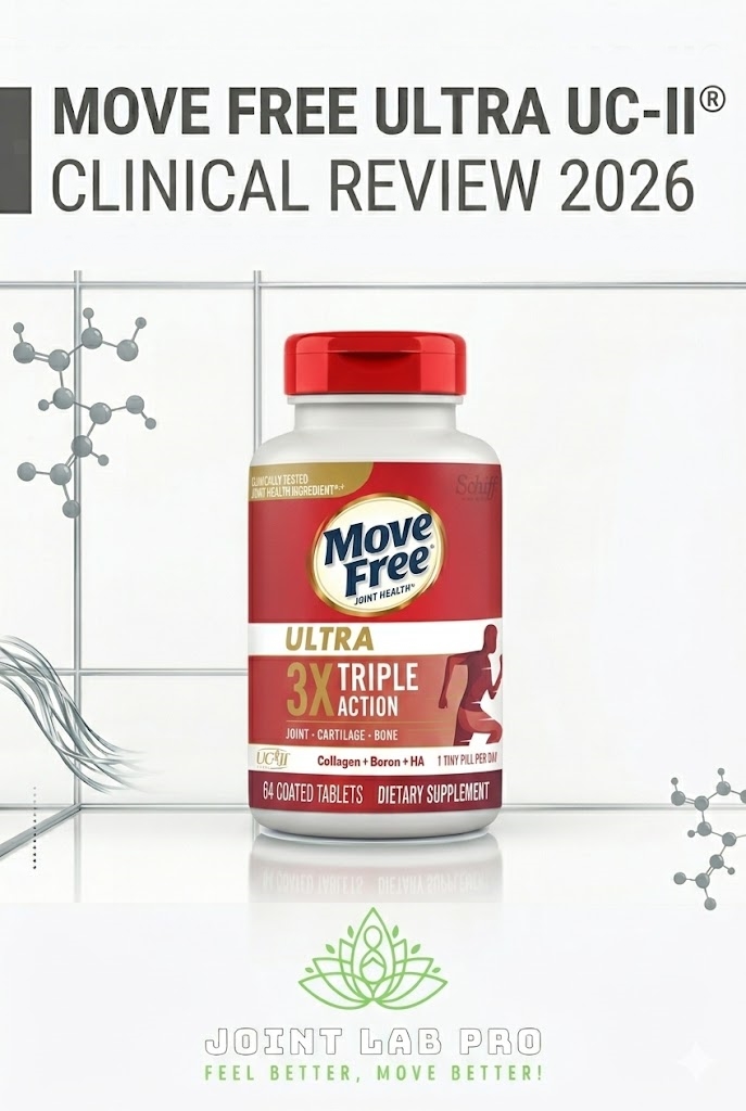 Move Free Ultra review 2026 — UC-II Type II Collagen joint supplement, 64 tablets, 1 pill per day